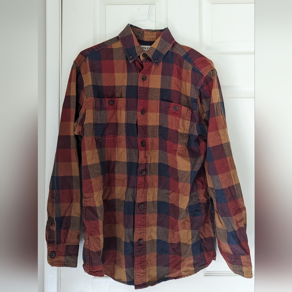 Duluth gingham Men's Sm flannel